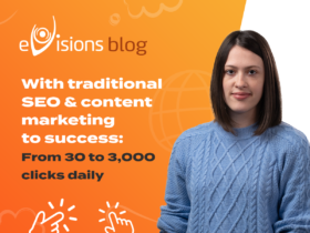 Reaching success with standard SEO & content marketing: from 30 to 3,000 clicks per day